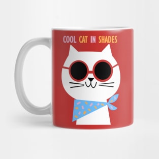 Cool Cat in Shades Mug
